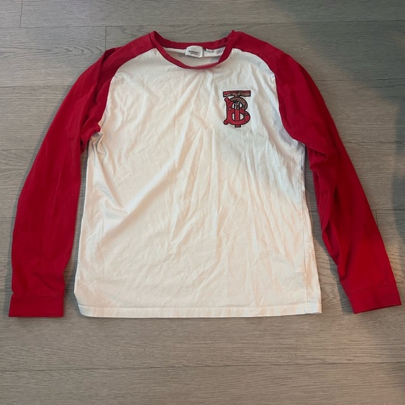 Burberry Rory Monogram Motif Long Sleeve Shirt Size XS - Picture 2 of 6